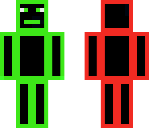 colorful neon guy