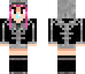 skeleton girl