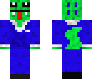 blue suit troll