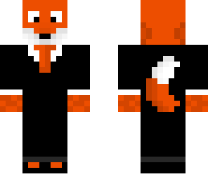 fox in a suit