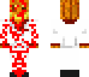 bloody pumpkin head
