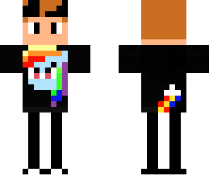 boy brony rainbow dash