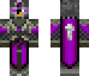 half human half enderman knight