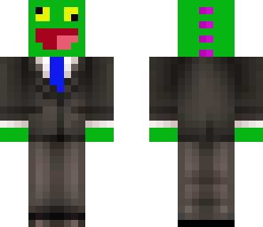 derp dino in a suit