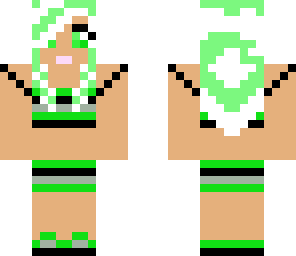 green girl