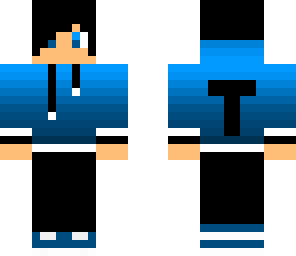 blue teenager
