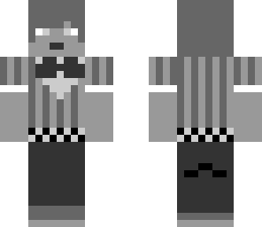 black and white