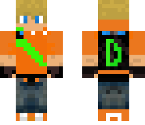 orange parkour dude