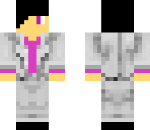 purple tux