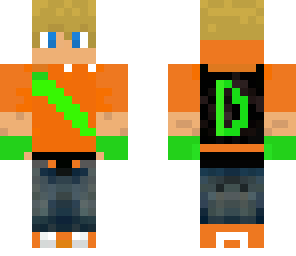 orange parkour man