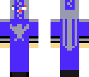 knight with helmet