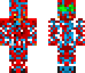 blue and red guy