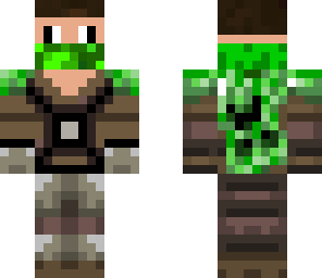 creeper hunter steve style