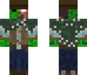 zombie and herobrine clint eastwood