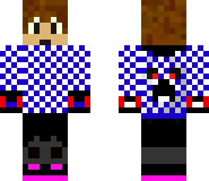 checkerd kid