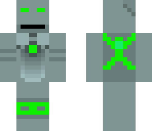 green renegade robot