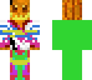 rainbow and headless man