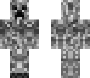 black and white creeper