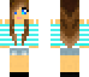 pretty blue girl