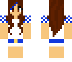 blue girl