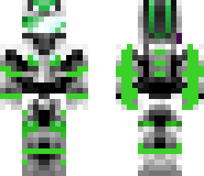 green robot soldier