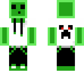 green slim man