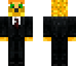 ocelot in a suit