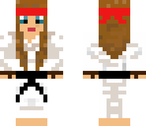 karate girl