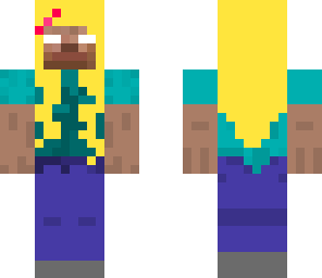 edited herobrine girl