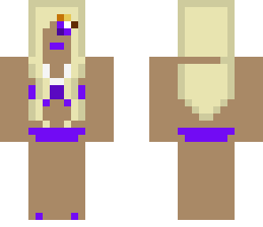 purple bikini