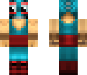 luchador blue