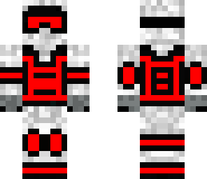 red snow soldier