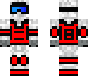 red soldier with blue eyes