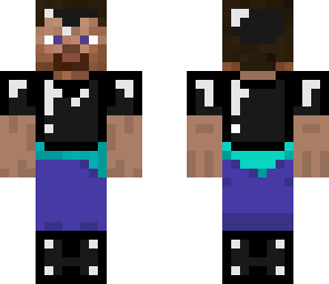 black armored steve