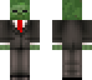 zombie on suit