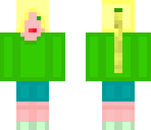 blocky girl