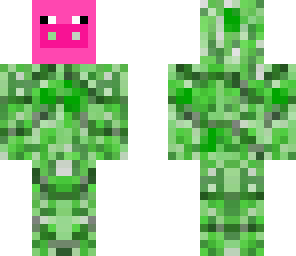 creeper with pic mask