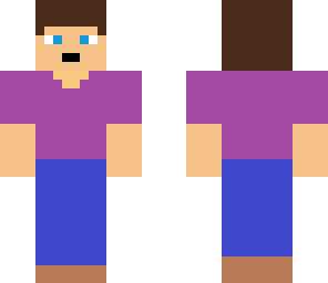 purple shirt
