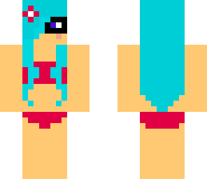 bikini with mask