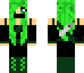green ninja girl 2