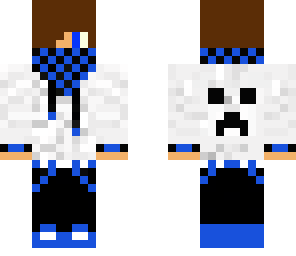 creeper back teen blue
