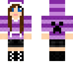 purplegirl in hoodie