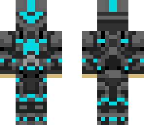 blue tron suit