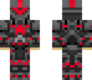 red tron suit