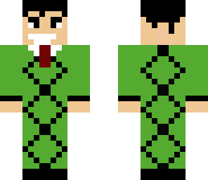 green suit fixed