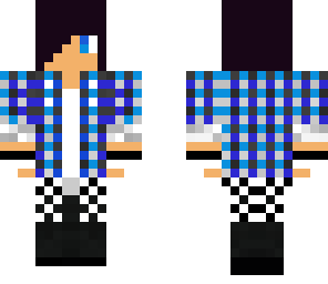 blue cool teenager