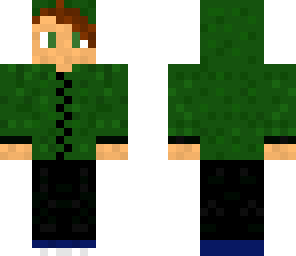 kid with green hoodie version 2