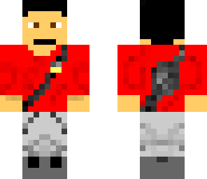 red guy w sling backpack