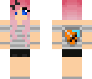 realmcraft pink hair girl