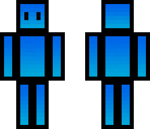 blauer mann